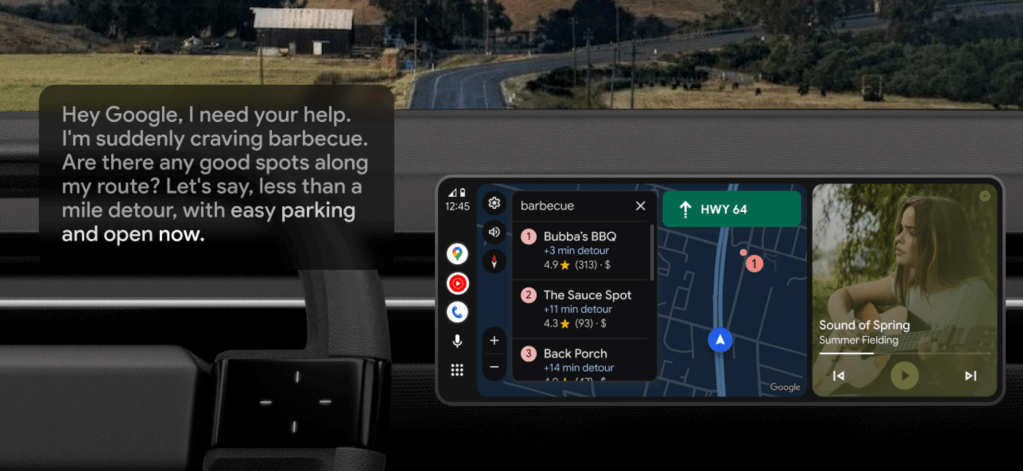 Gemini开始在全球范围内向Android Auto推出